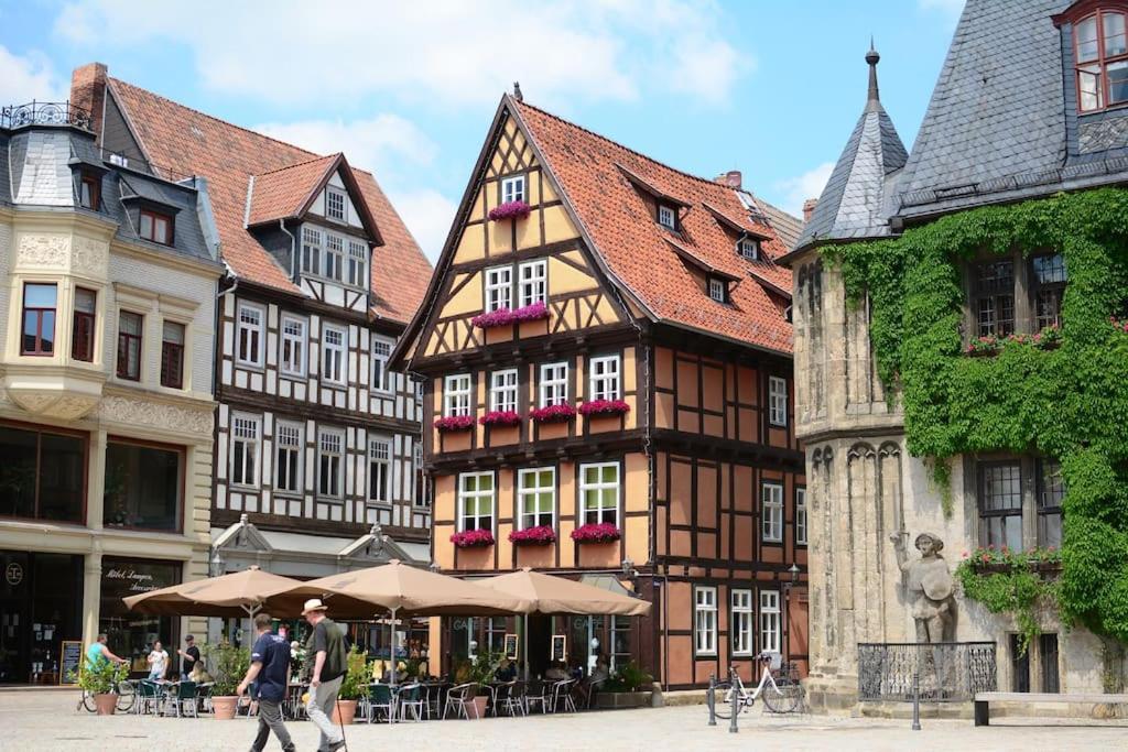 Schoene Ferienwohnung Mit Zwei Schlafzimmern Quedlinburg Exterior photo